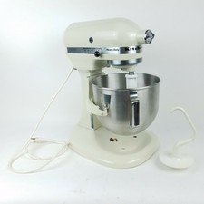 Kitchenaid K5ss Heavy Duty Series 5qt Stand Mixer White For Sale