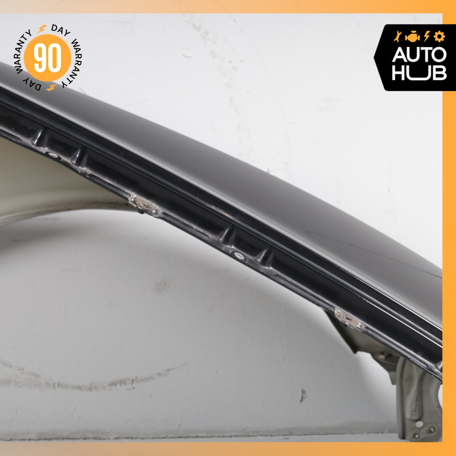 03-13 Maserati Quattroporte M139 Left Driver Side Fender Assembly Black OEM