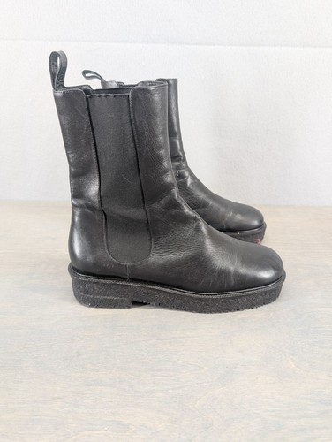 Staud Women's Black Palamino Chelsea Boots Shoes Size 39 - 第 1/9 張圖片