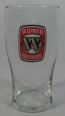 Widmer Brothers Brewing 16 / 20 oz 6 in Beer Tulip Glass - Excellent Condition