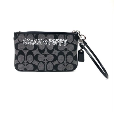 Coach Poppy Chan Pepper Large Wristlet Rare | eBay