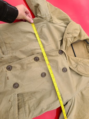 Vintage Us Military Mackinaw Jacket Size 40 Green 40s ww2 - Picture 10 of 10