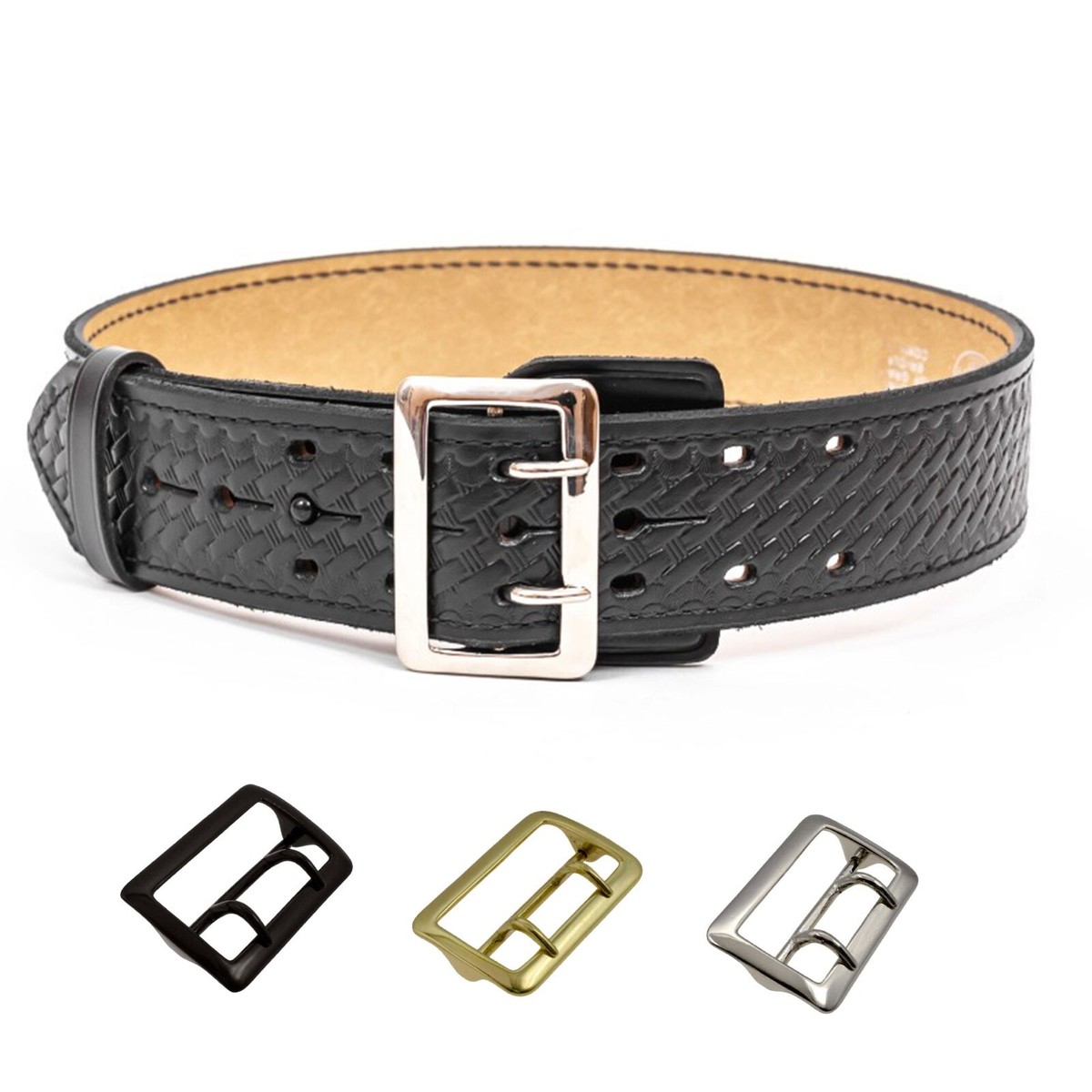 Jay-Pee Fully Lined Basketweave Sam Brown Duty Belt 2 1/4 