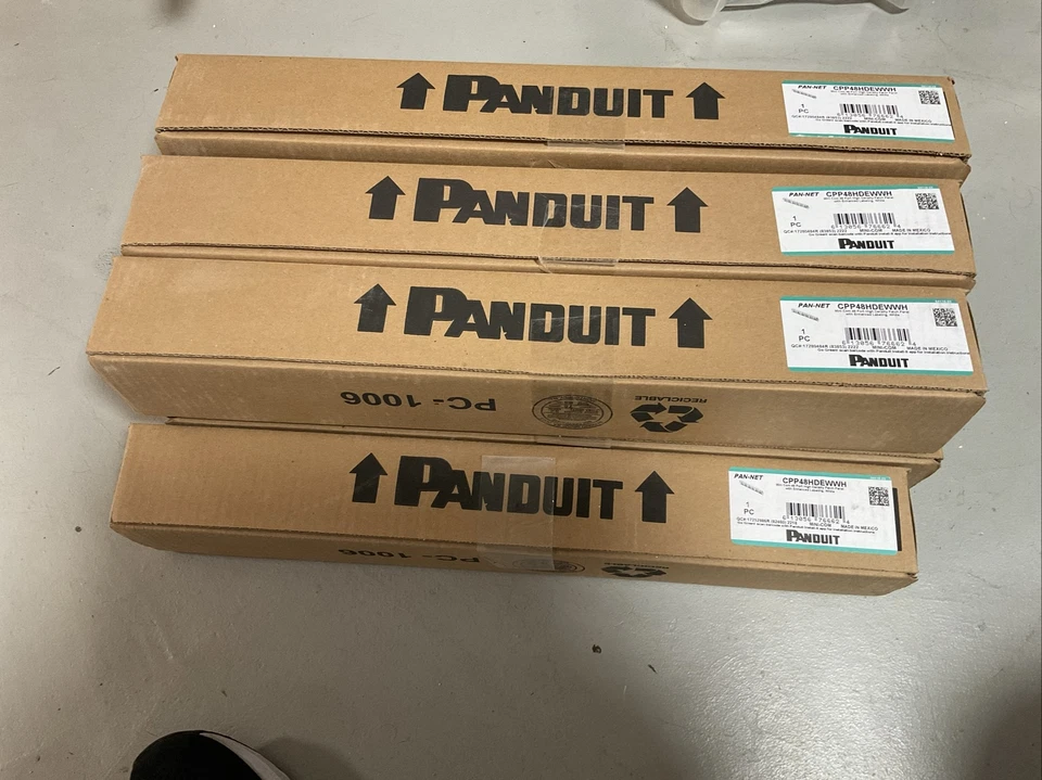 Panduit CPP48HDEWWH LOT OF 16 PANELS. NEW IN BOX - Image 2 of 2