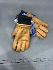 Wells Lamont Medium M Cowhide Leather Cold Weather Water Resistant Hydra Hide