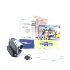 READ UNTESTED AS IS FOR PARTS Sony Handycam DCR-DVD105 Video Camcorder