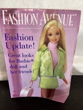 1997 BARBIE DOLL  FASHION AVENUE BOOKLET BOOK MINI CLOTHES CATALOGUE