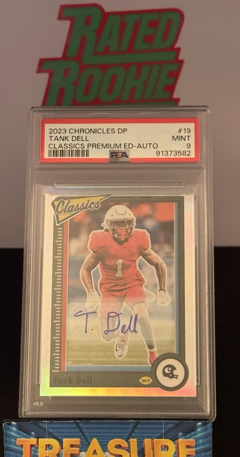 Tank Dell Panini Chronicles Draft Picks Classics Premium Edition #19 Autograph