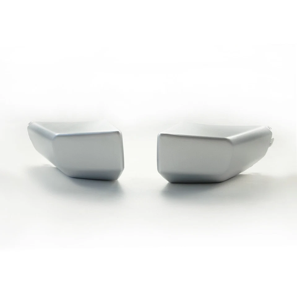 Kits de tapas de parachoques de esquina delantera izquierda y derecha plateadas para Toyota FJ Cruiser 2007-2014 Foto 3 de 4