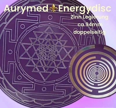 FIRMA AURYMED R.BOE-ERF Lakhovsky Antenne MWO Sri Yantra Oszillator Disc Scheibe Coin Radionik Frequenz