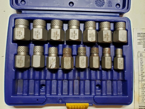 Irwin Hanson 25pc Hex Multi-Spline ScrewExtractor Set 1/8" to 7/8" #53227 15 Pc - Bild 8 von 12