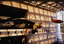 Charley Van Pelt Stereo slide pair Air Museum plane - 27