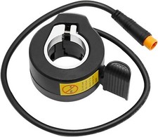 VOANZO Manopola acceleratore bici elettrica 48V con display di tensione e corrente