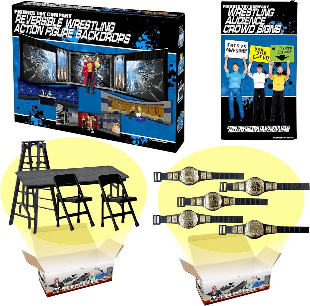 WWE AEW フィギュア　ローデスファミリーセット WWE AEW フィギュア ローデスファミリーセット WWE AEW