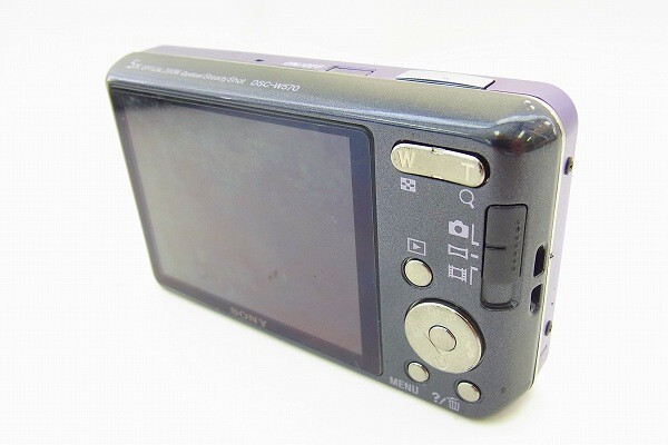 SONY Cyber Shot DSC-W570 Violet Digital Camera Japanese only SONY Cyber Shot DSC-W570 Violet Digital Camera Japanese only