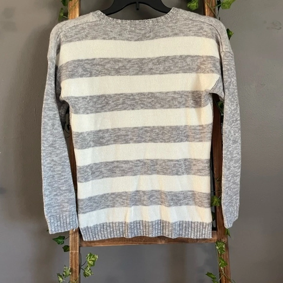 Suéteres de Estados Unidos a Rayas Vacaciones con Muñeco de Nieve y Lentejuelas Navidad Foto 3 de 4