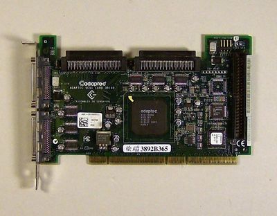 Adaptec 39160 / Dell Dual Channel SCSI Adapter Card 0360MG with cable 8948X 