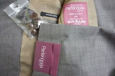Sartoria Partenopea Brown Plaid 160s Wool 2 Pc Suit Jacket Pants 42R BRAND NEW