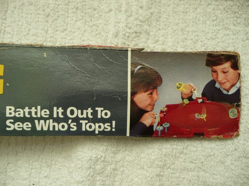 1968 Ideal BATTLING TOPS Game Original Parts Pullers, Tops, Spinners - Picture 6 of 6
