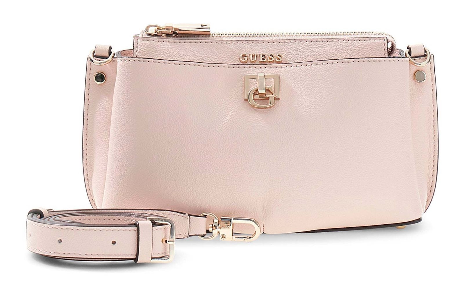 GUESS cross body bag Bianca Mini Crossbody Light Rose