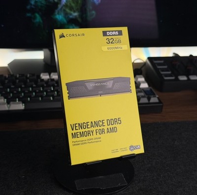 Corsair Vengeance   32GB (2x16GB) DDR5-6000 CL30   30-36-36-76   XMP/EXPO Ready 