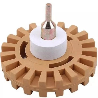 4'' Car Decal Remover For 3M Glue Rubber Eraser Wheel Remove Adhesive Stickers