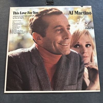 AL MARTINO  ''This Love For You''   1967  Vinyl LP   Capitol  T2654