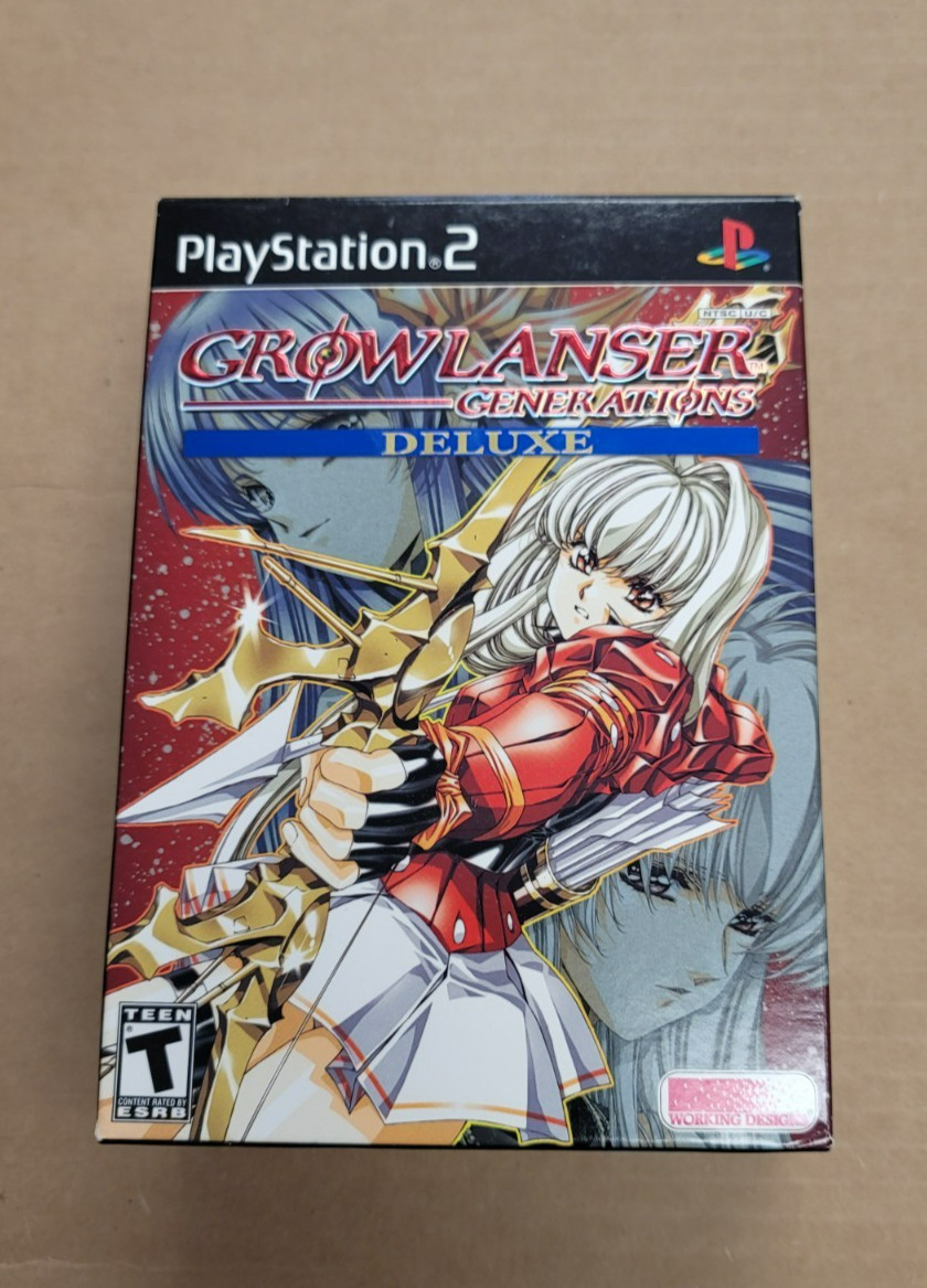 Growlanser Generations Deluxe Sony Playstation 2 PS2 Brand New Factory Sealed