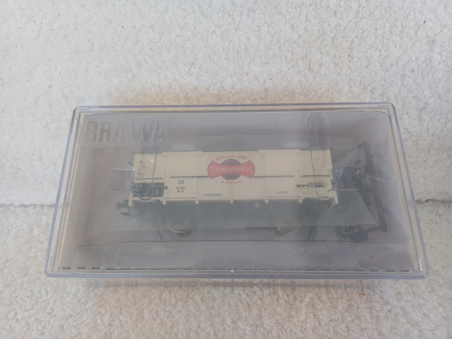 Brawa HO Gauge 50355 DB Milk Dairy Wagon Gh03 Stollwerck 101 584