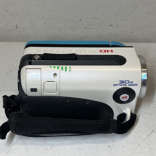 (READ) Sanyo Xacti Dual Camera VPC-WH1GX BL Full HD Teal Waterproof - TESTED - Picture 3 of 15