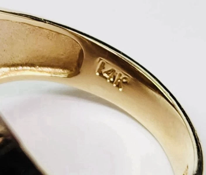 Pre-1933 GOLD 7500 Mintage 1887 $1 ONE-DOLLAR 22k GOLD COIN & 14k RING SIZE 7.25 - Image 3 of 4