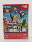 Nintendo Wii New Super Mario Bros Disc + Case Cleaned & Tested