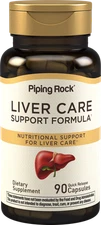 Liver Cleanse Capsules | 90 Count | Non-GMO Supplement | By Piping Rock