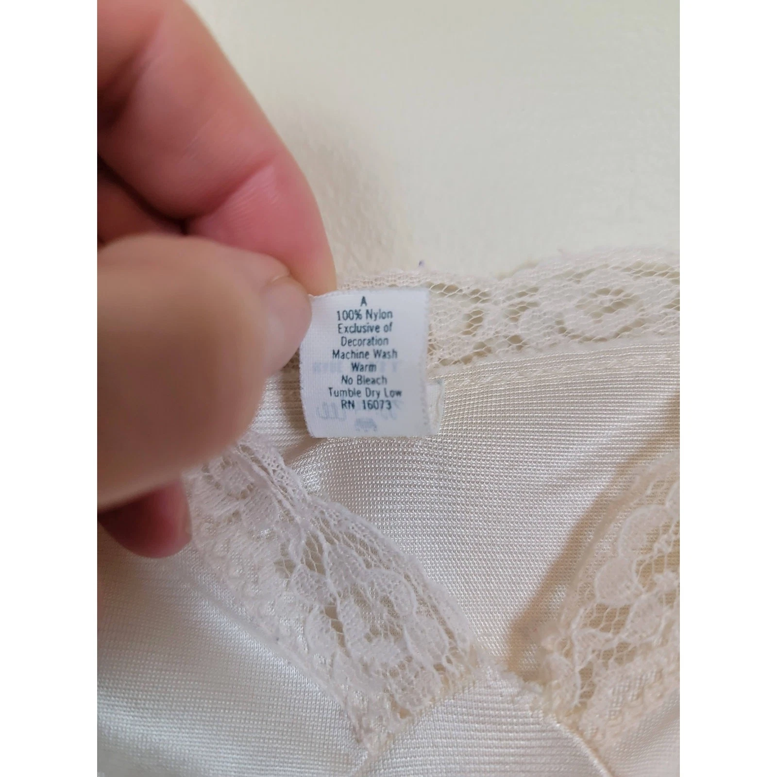 VALENTINO Abito vestito pigiama vintage Merville bianco slip chemise taglia 34 macchia leggera