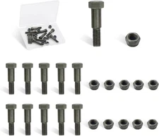 Handlebar Lever Pivot Bolt in Low Carbon Steel Material, Hex M5 Bolt-M8 Hex Head