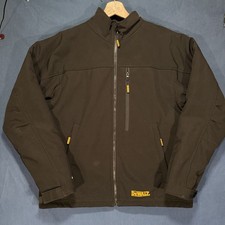 DeWalt Lithium Ion Heated Soft Shell Work Jacket Men's Medium Black No Battery