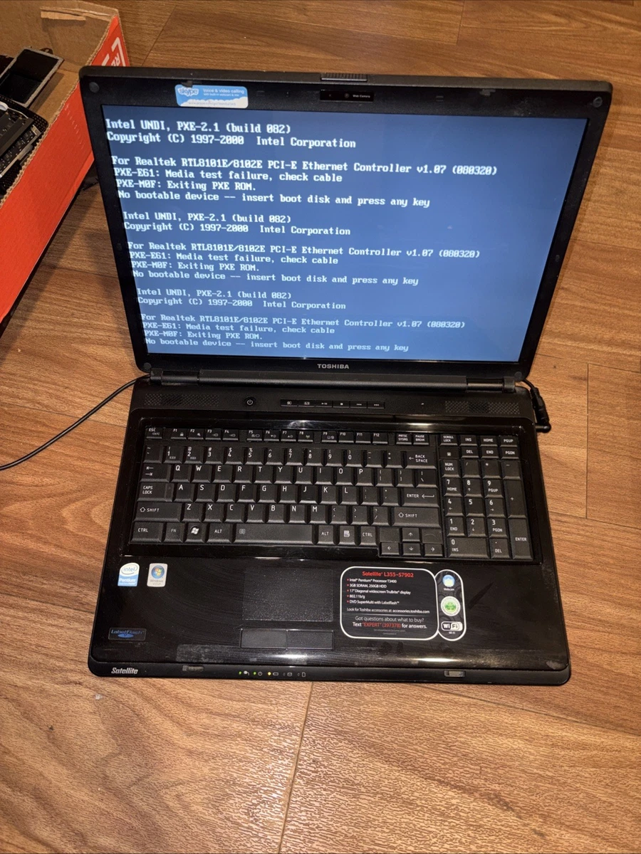 Toshiba Intel Pentium 2.00-2.49 GHz Processor Speed Notebooks