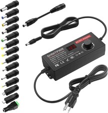 AC Adapter 120W Universal Power Adapter 4V 5V 6V 9V 12V 15V 18V 19V 20V 24V Adju