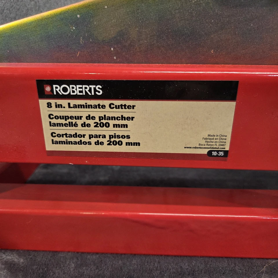 Roberts 8 Inch Laminate Cutter 200mm, For Cross Cutting, 25in Handle Length - Image 2 of 4
