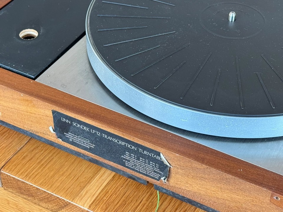 Linn LP12 Sondek Turntable Early Rare Export Red Button | eBay UK