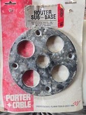 NEW! PORTER CABLE 7 SUB BASE 10695, 1-1/8 CEN...