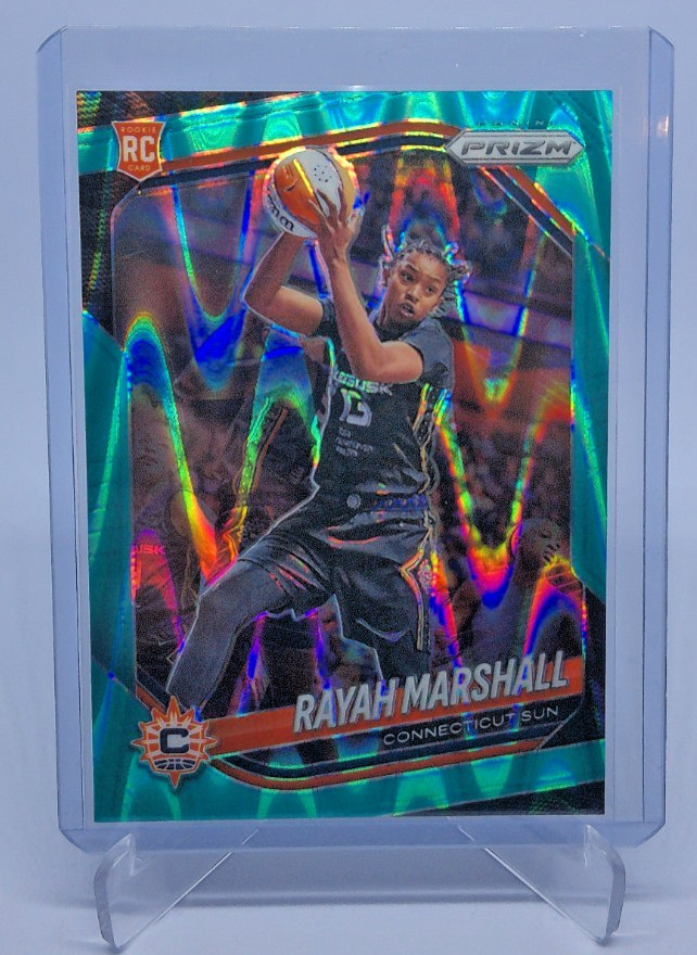 Panini Prizm WNBA Rayah Marshall Teal Prizm Rookie Connecticut Sun /49 2025