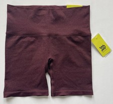 All in Motion Women's Size Small Everyday Soft High Rise Bike Shorts 6  Red