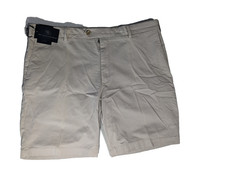 Clearance- NEW Size 42 Men's Hart Schaffner Marx Dress Shorts Cotton 8.5"I Stone
