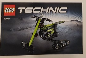 LEGO Technic 42021 Snowmobile/Snowmotorcycle 2-in-1 Instruction Manuals 1 & 2