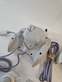 SEGA Dreamcast LOT Console 6 Controllers 3 Memory Cards 3 Games TESTED Working!