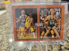 Larry Bird / Magic Johnson 1994 Skybox NBA Hoops #MB1 Insert