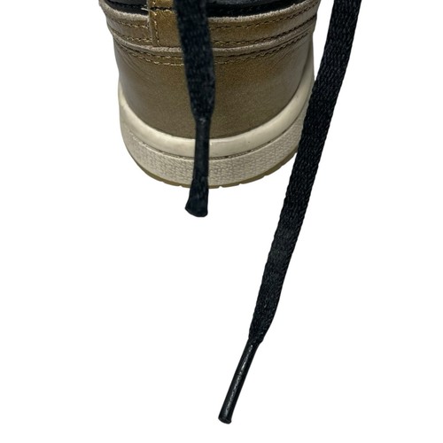 Nike TD Toddler Air Jordan 1 Retro High OG Black Gold Shoes FD1413-071 Size 10C - Picture 10 of 14