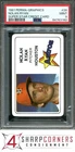 1981 PERMA-GRAPHIC SUPER STAR CREDIT CARDS #26 NOLAN RYAN HOF PSA 9
