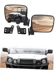 Adjustable Side Mirrors Compatible with Kawasaki Mule Pro FXT DXT DX FX 2015